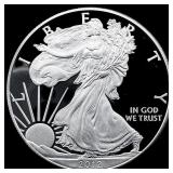 2012-S Silver American Eagle Proof $1 GEM PROOF