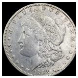 1892-O Morgan Silver Dollar CLOSELY UNCIRCULATED