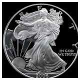 2006-W 1 oz Silver American Eagle GEM PROOF