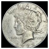 1926-D Silver Peace Dollar NEARLY UNCIRCULATED
