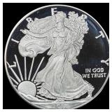 2018-W 1 oz Silver American Eagle GEM PROOF