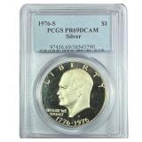 1976-S Eisenhower Dollar PCGS PR69 DCAM