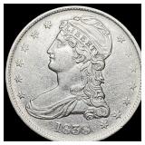 1838 Capped Bust Half Dollar CLOSELY UNCIRCULATED