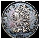 1831 Capped Bust Silver Quarter NEARLY  UNCIRCULA