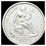 1885 Seated Liberty Dime CLOSELY UNCIRCULATED