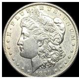1891-CC Silver Morgan Dollar CLOSELY UNCIRCULATED