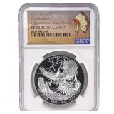 2025 Oglala Lakota Sioux Nation 1oz Silver Dollar