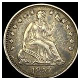 1857 Silver Half Dime CLOSELY UNCIRCULATED