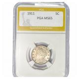 1911 Liberty Victory Nickel PGA MS65