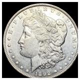 1892-S Silver Morgan Dollar CHOICE AU
