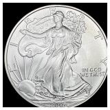 2006-W Silver American Eagle $1 SUPERB GEM BU
