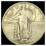 1930-S Silver Standing Liberty Quarter ABOUT UNCIR