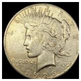 1926-S Silver Peace Dollar NEARLY UNCIRCULATED