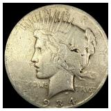 1934 Peace Silver Dollar NEARLY UNCIRCULATED