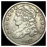1833 Capped Bust Dime NEARLY UNCIRCULATED