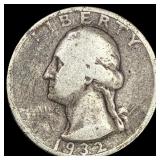 1932-S Silver Washington Quarter NICELY CIRCULATED