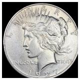 1927 Peace Silver Dollar CLOSELY UNCIRCULATED