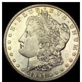 1897-S Silver Morgan Dollar CLOSELY UNCIRCULATED