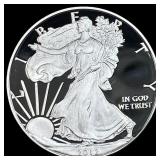 2012-S Silver American Eagle Proof $1 GEM PROOF