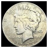 1927 Peace Silver Dollar NEARLY UNCIRCULATED