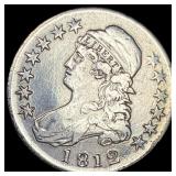 1812 Capped Bust Half Dollar CLOSELY UNCIRCULATED