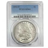 1892-O Morgan Silver Dollar PCGS MS64