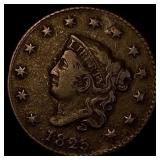 1825 Coronet Head Large Cent LIGHTLY CIRCULATED