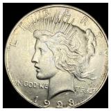 1923-D Silver Peace Dollar UNC