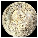 1857 Seated Liberty Half Dime NICELY  CIRCULATED
