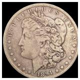 1891-O Silver Morgan Dollar LIGHTLY CIRCULATED