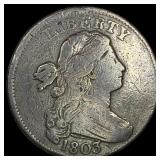 1803 Draped Bust Large Cent LIGHTLY CIRCULATED