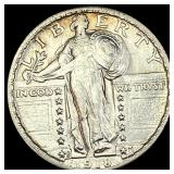 1918-S Silver Standing Liberty Quarter  UNCIRCULA