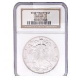 1986 Silver Eagle NGC MS69