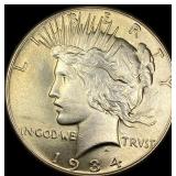 1934 Peace Silver Dollar UNCIRCULATED