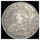1826 Capped Bust Half Dollar NEARLY UNCIRCULATED