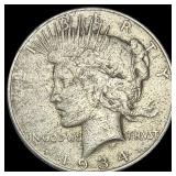 1934 Silver Peace Dollar NEARLY UNCIRCULATED