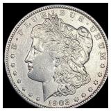1902 Morgan Silver Dollar CLOSELY UNCIRCULATED