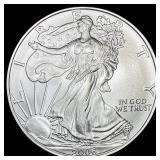 2006-W Silver American Eagle $1 SUPERB GEM BU