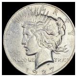 1927 Peace Silver Dollar CLOSELY UNCIRCULATED
