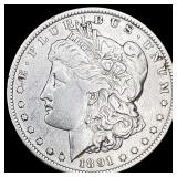 1891-O Silver Morgan Dollar CLOSELY UNCIRCULATED