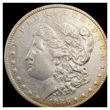 1886 Silver Morgan Dollar NEARLY UNCIRCULATED