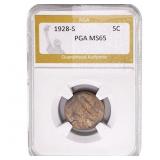 1928-S Buffalo Nickel PGA MS65