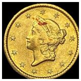 1851-O Gold $1 Liberty Head HIGH GRADE