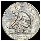 1925-S Silver California Diamond Jubilee Half Doll