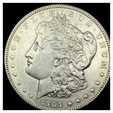 1904 Morgan Silver Dollar CLOSELY UNCIRCULATED
