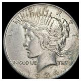 1934 Peace Silver Dollar NEARLY UNCIRCULATED