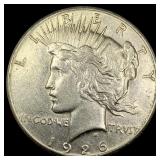1926-S Silver Peace Dollar NEARLY UNCIRCULATED