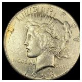 1926 Peace Silver Dollar NEARLY UNCIRCULATED