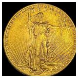 1924 Gold $20 Saint-Gaudens Double Eagle GEM BU