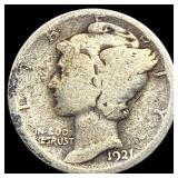 1921 Mercury Dime NICELY CIRCULATED